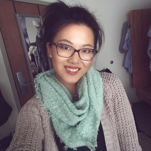 Robin's egg infinity scarf - Picture 5 of 5